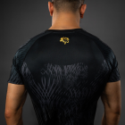 Рашгард - Venum Chimaev Wild Borz Short Sleeve Rashguard - Black/Grey​